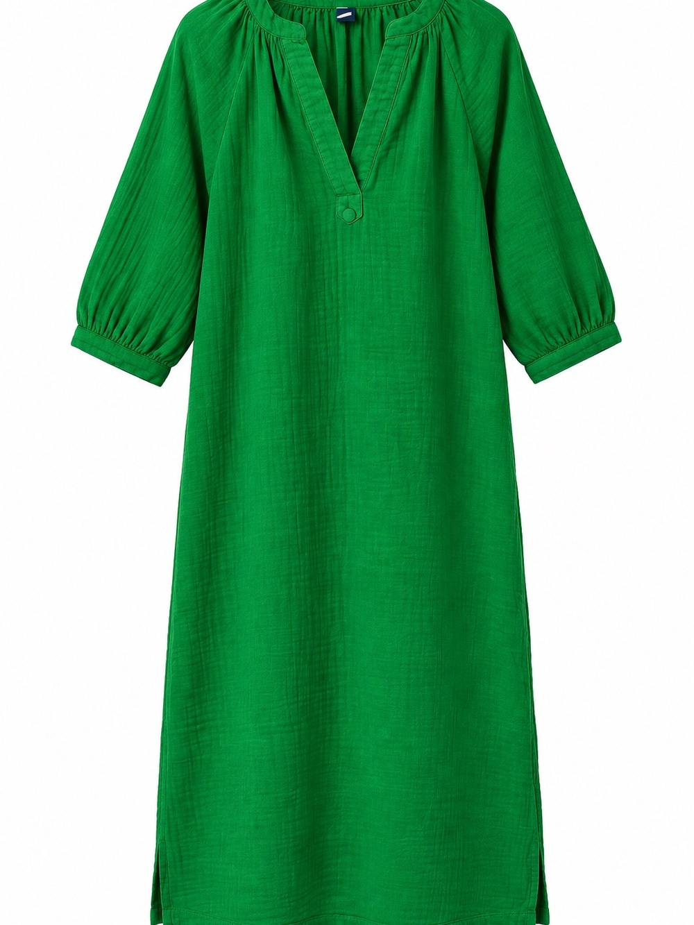 Old Navy Emerald Green Peasant Maxi Dress